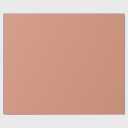 Chroma Textura - Papier cadeau Corail (Plat)