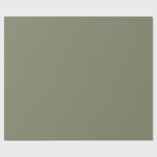 Chroma Textura - Papier cadeau sauge (Plat)