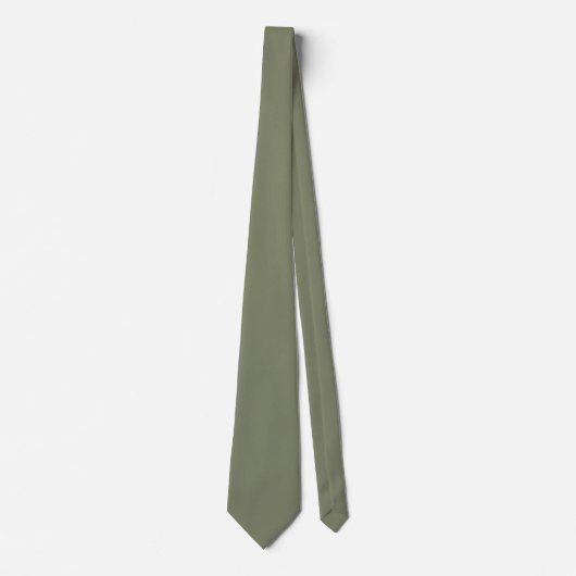 Chroma Textura - Sage Cravate couleur solide (Devant)