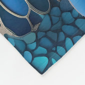 Chroma Zee zeegezicht Fleece Deken (Hoek)