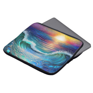 Chroma Zee zeegezicht Laptop Sleeve