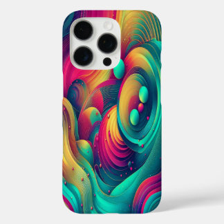 chromaflux-werveling iPhone 16 pro hoesje
