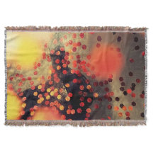 Chromatic Burst – Artistieke wollen deken