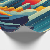 Chromatic Cityscape Cadeaupapier (Hoek)