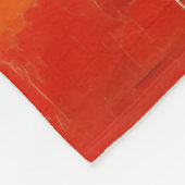 Chromatic Crossroads Abstract Digital Painting Fleece Deken (Hoek)