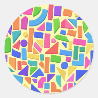 Chromatic Geometry Ronde Sticker