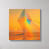 Chromatic Horizon Canvas Print (Voorkant)