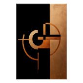 Chromatisch evenwichtsgevoel van harmonie perfect poster (Voorkant)