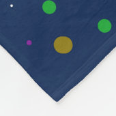 Chromatische Confetti Fleece Deken (Hoek)