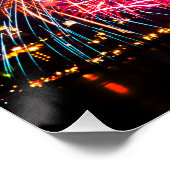 Chromatische Fireworks Perfect Poster (Hoek)