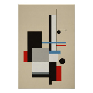 Chromatische Fragmenten Perfect Poster