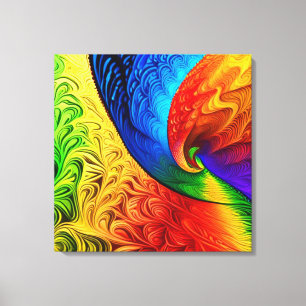 Chromatische genese canvas afdruk