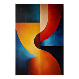 Chromatische Stroom Perfect Poster