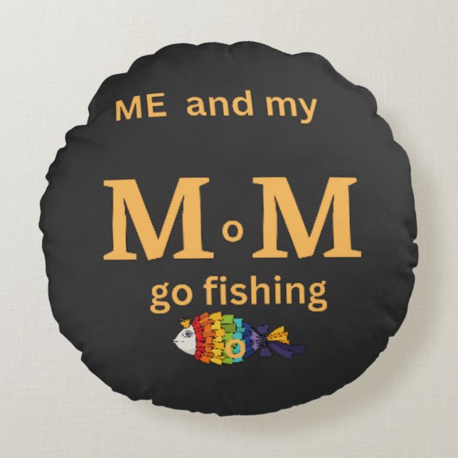 chromatische vangst rond kussen (Voorkant)