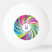 Chromatische Vortex Ping Pong Bal Pingpongballen (Voorkant)