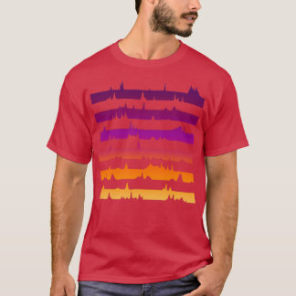 Chromatografisch Sunset T-shirt