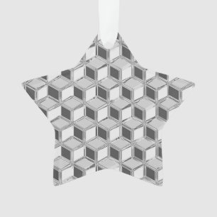 Chrome 3-d boîtes - gris argent