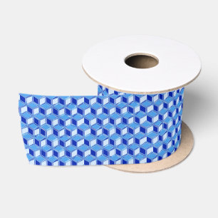 Chrome 3-d dozen - kobaltblauw lint