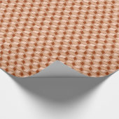 Chrome 3-d dozen - koper gekleurd cadeaupapier (Hoek)