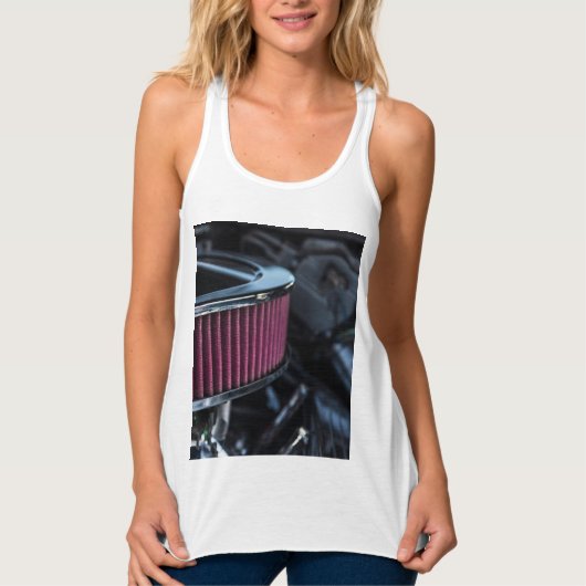 Chrome Air Intake-Tanktop Tanktop (Voorkant)