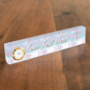 Chrome als Caduceus Medical Symbol Moeder Parell D Naambordje