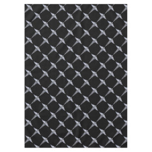 Chrome als Caduceus Medical Symbool Black Decor Tafelkleed