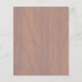 Chrome als Caduceus Medisch Symbool in Mahonie Sti Flyer (Achterkant)