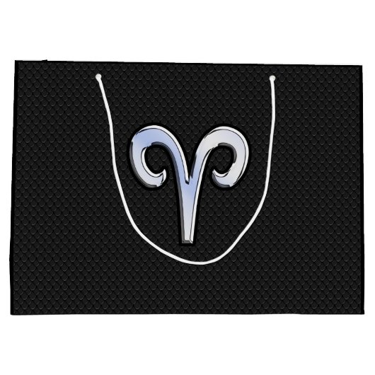 Chrome als ringzegensymbool slangenhuidstijl large cadeauzakje (Achterkant)