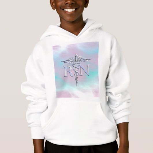 Chrome als RN Caduceus in moederstijl (Voorkant)