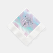 Chrome als RN Caduceus in moederstijl Servet (Hoek)