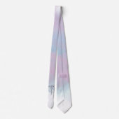 Chrome als RN Caduceus Medical Moeder Pearl Stropdas (Achterkant)