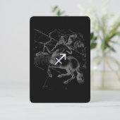 Chrome als Sagittarius Zodiac Sign Hevelius Decor (Staand voorkant)