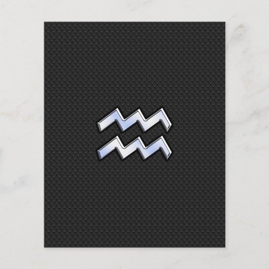 Chrome als Waterman sterrenbeeld op slang Flyer (Voorkant)