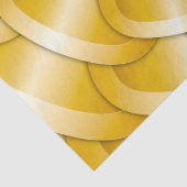 Chrome Bloemen - Gouden Weefseldocument Tissuepapier (Detail)