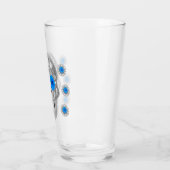 Chrome Calavera (Rose bleu) Verre (Gauche)
