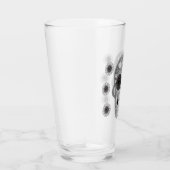 Chrome Calavera (Rose noir) Verre (Droite)