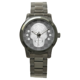 Chrome Calavera Watch Horloge