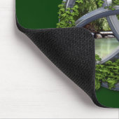 Chrome Celtic Trinity Knot Muismat (Hoek)