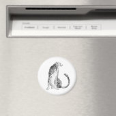 Chrome Cheetah Magneet (Insitu (Vaatwasser))