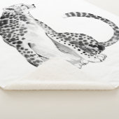 Chrome Cheetah Sherpa Deken (3/4)