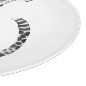 Chrome Cheetah Snijplank (Hoek)