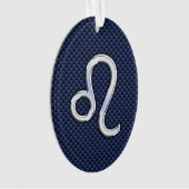 Chrome Comme Leo Zodiac Panneau Bleu Fibre de carb (devant)