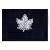 Chrome Comme Maple Leaf Fibres de carbone Impressi (Devant horizontal)