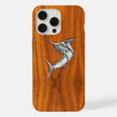 Chrome Comme Marlin sur Décor en teck (Verso)