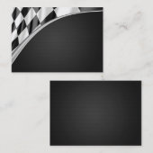 Chrome Curve-vlag Visitekaartje (Voorkant / Achterkant)