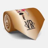 Chrome de pin-up de cravate de collage de VR (Roulé)