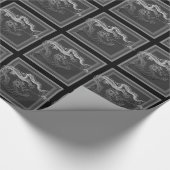 Chrome Dragon Cadeaupapier (Hoek)