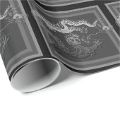 Chrome Dragon Cadeaupapier (Rol Hoek)