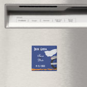 Chrome en Lace Biker Save the Date Magnet Magneet (Insitu (Vaatwasser))