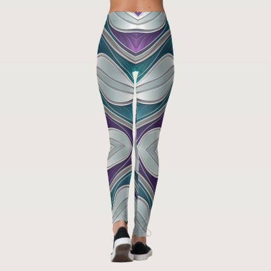 Chrome Flow Motion Leggings (Achterkant)